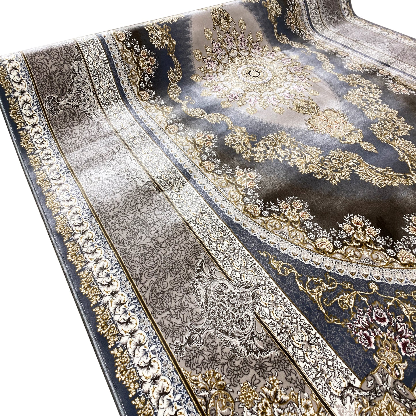 Metallic Navy Teppich 170x240cm