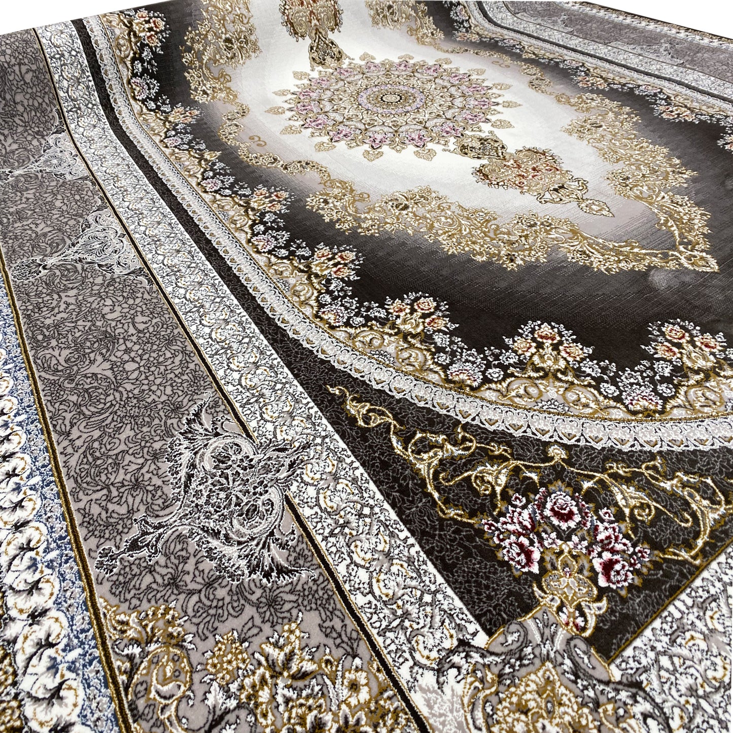 Rauchgrau Teppich 170x240cm