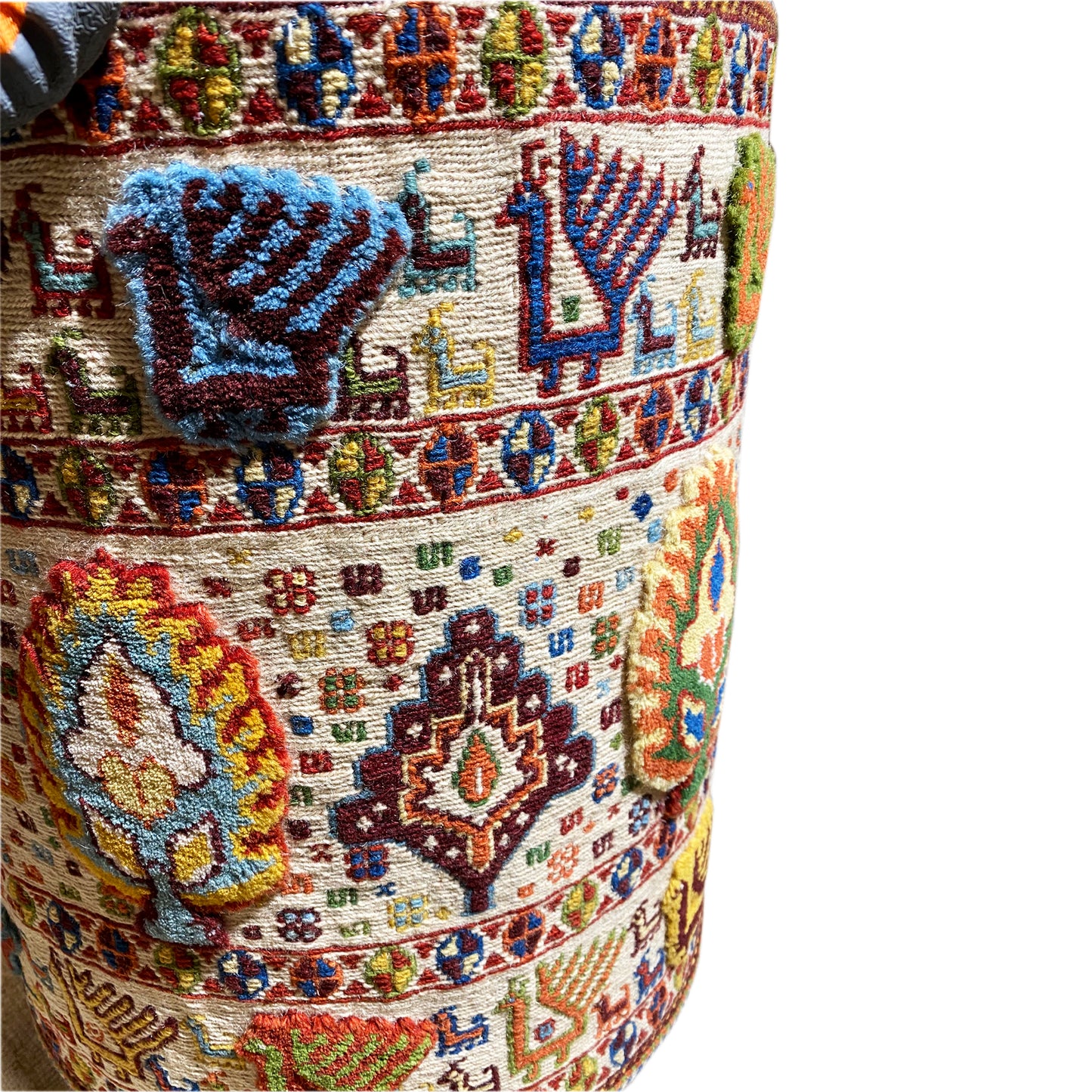 Soumakh Hocker Wolle 116x43x38 cm - German Carpet Shop