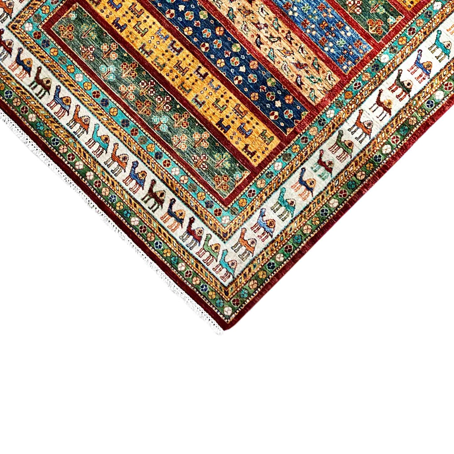 Khorjin Teppich - Nomadishe Stammeskunst, 208x153 cm - German Carpet Shop