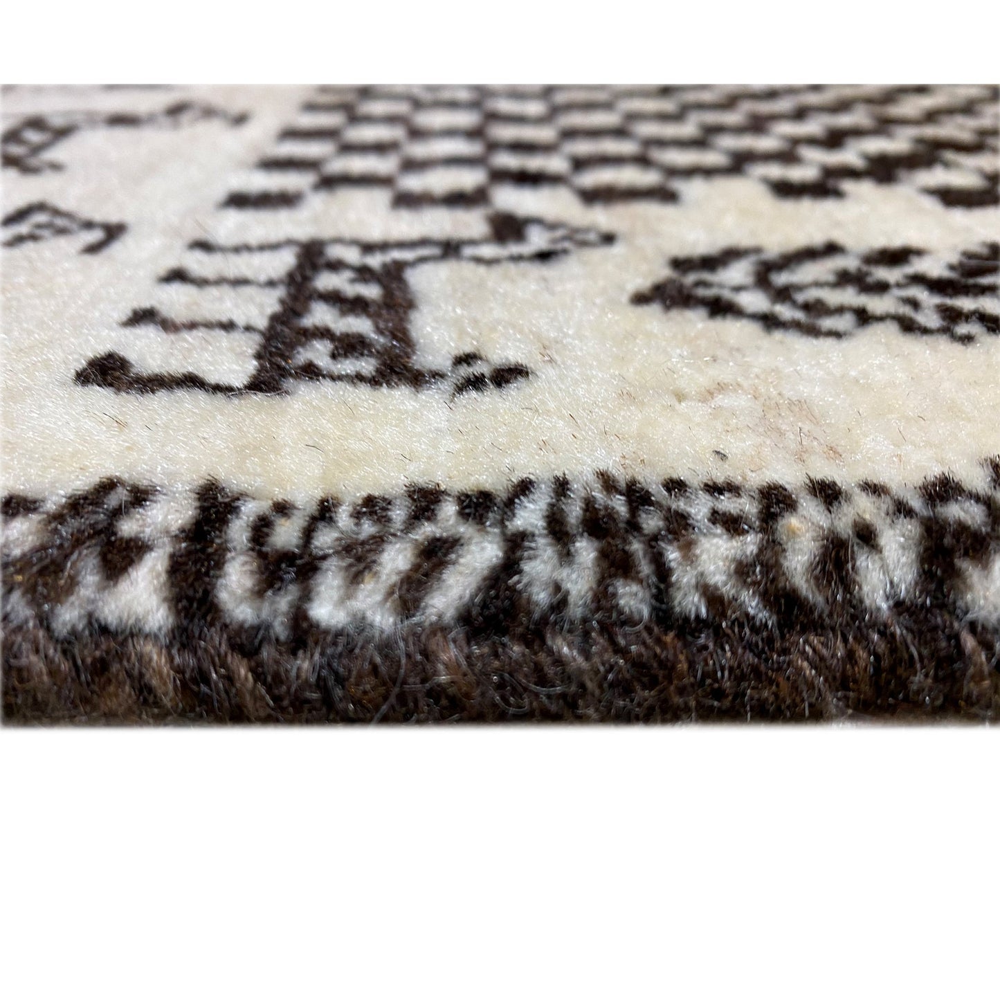 Gabbeh Teppich Leopard 182x108 cm - German Carpet Shop