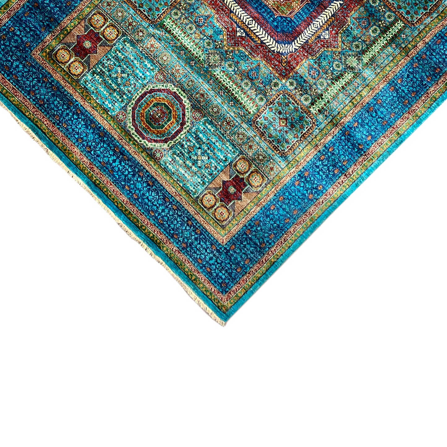 Handgeknüpfter Mamluk Teppich 302x212 cm - German Carpet Shop