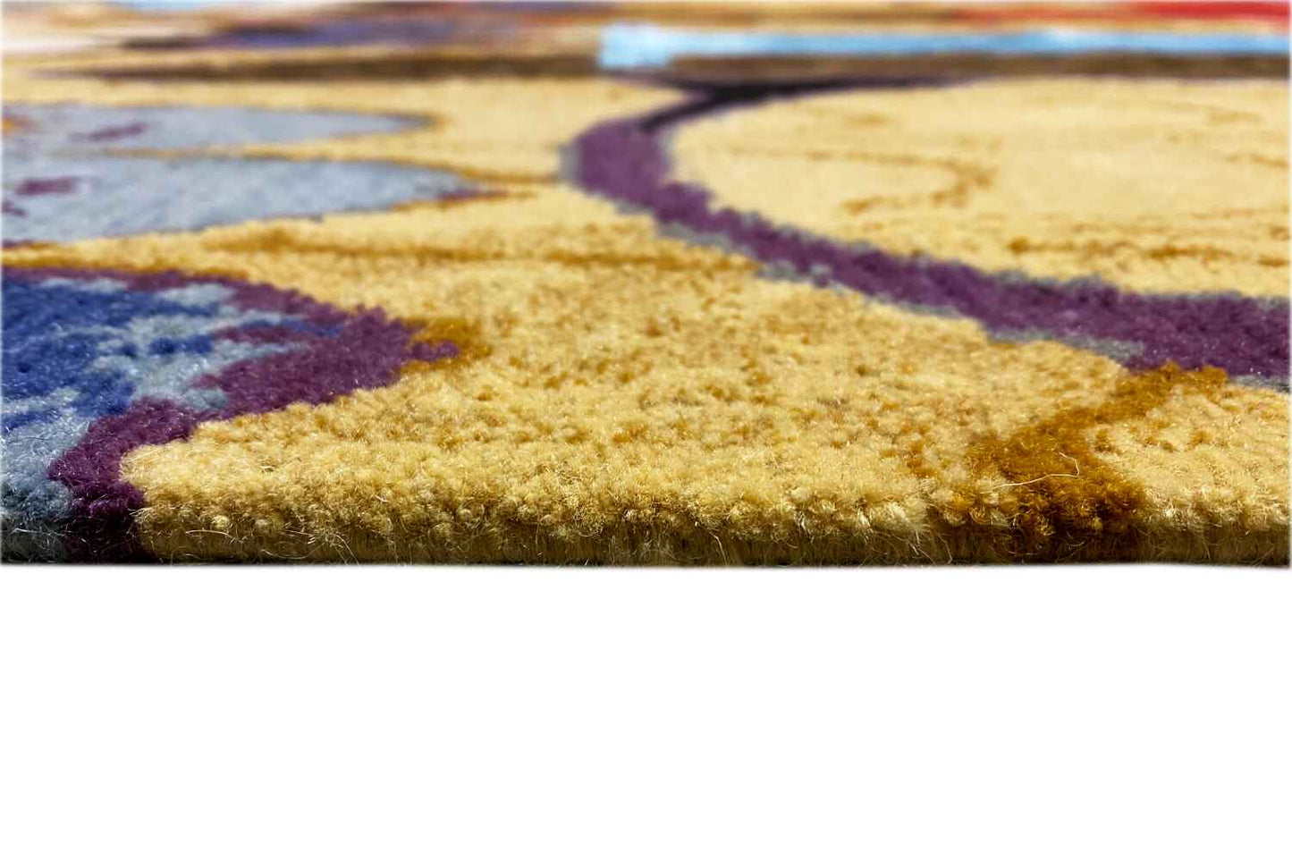 Julia Stefan "Paris" Designer Teppich - Handgeknüpft aus Wolle & Seide, 311x254cm (10.2x8.3ft) - German Carpet Shop