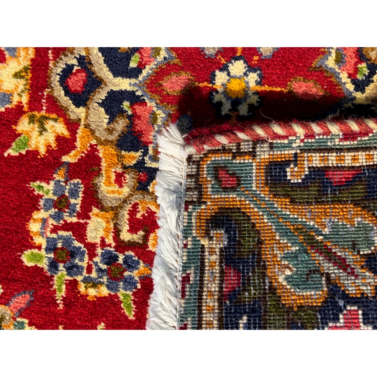 Poshti Teppich, Rot, 64x61 cm - Premium Poshti Teppich from German Carpet Shop - Just €190! Shop now at German Carpet Shop