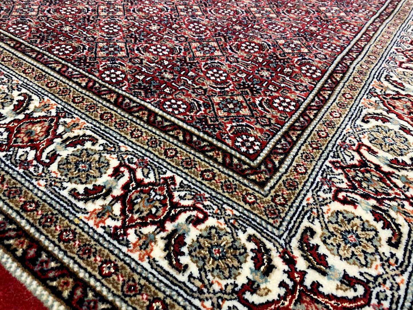 German Carpet Shop roter Perser Stil Teppich 244x177 cm