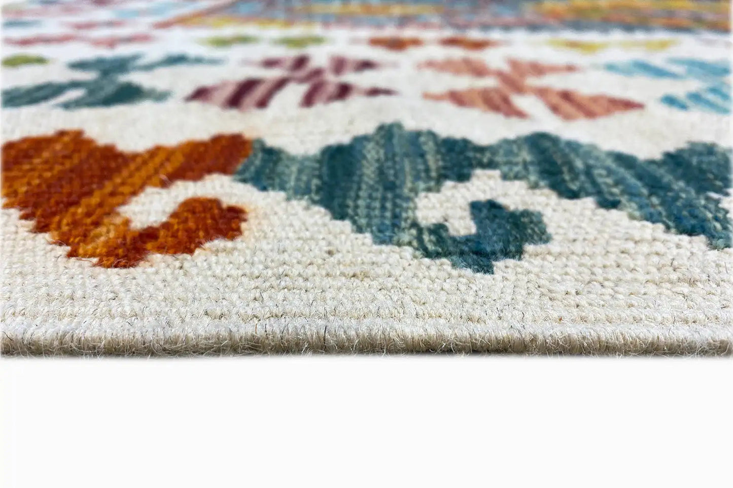 Kelim Afghan - (200x148cm) - German Carpet Shop