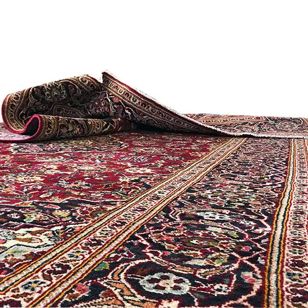 Keshan - Rot (319x221 cm) - German Carpet Shop
