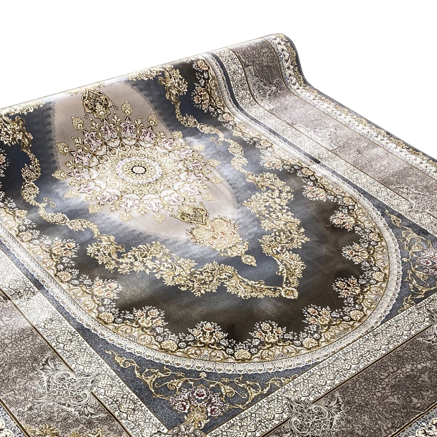 Metallic Navy Teppich 170x240cm