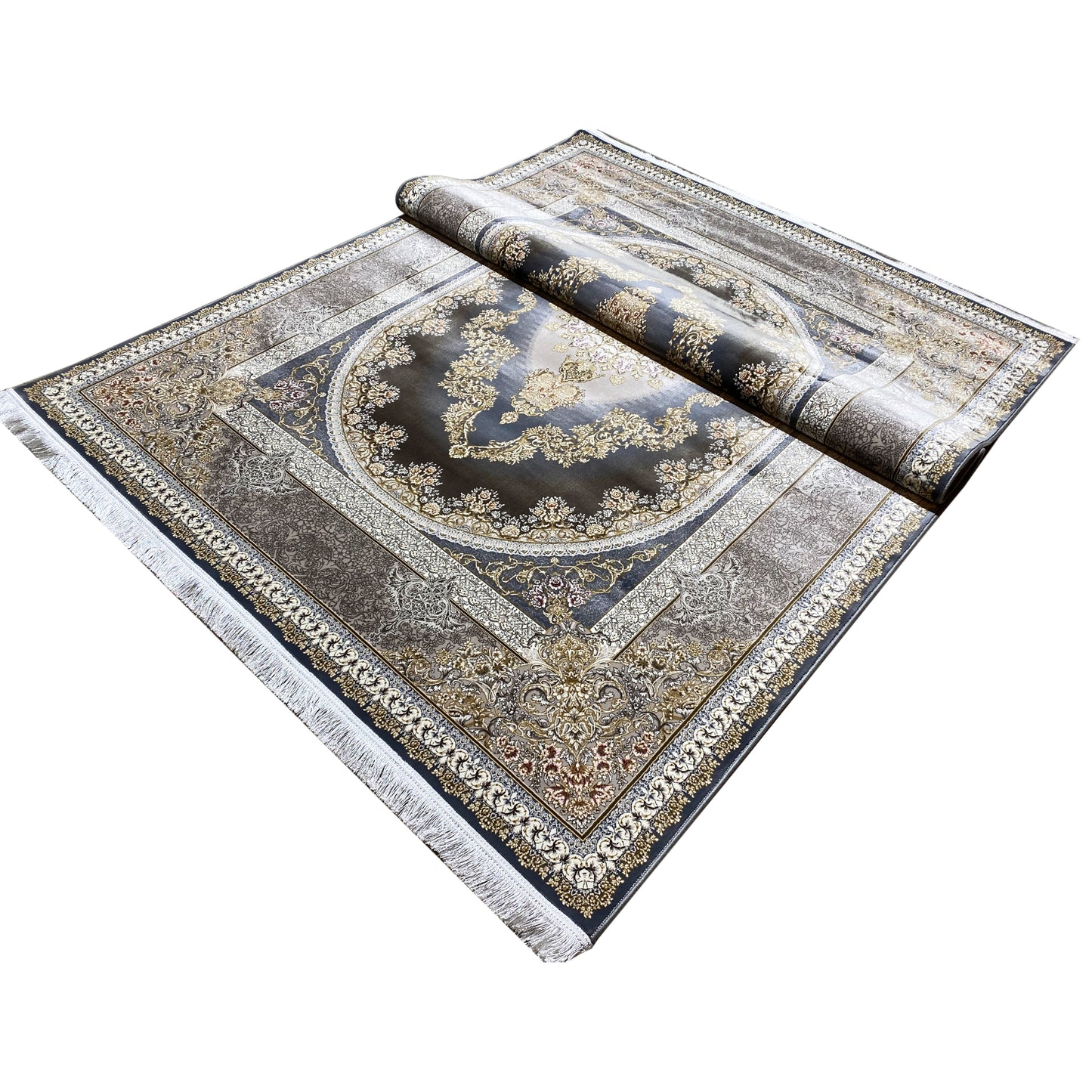 Metallic Navy Teppich 170x240cm