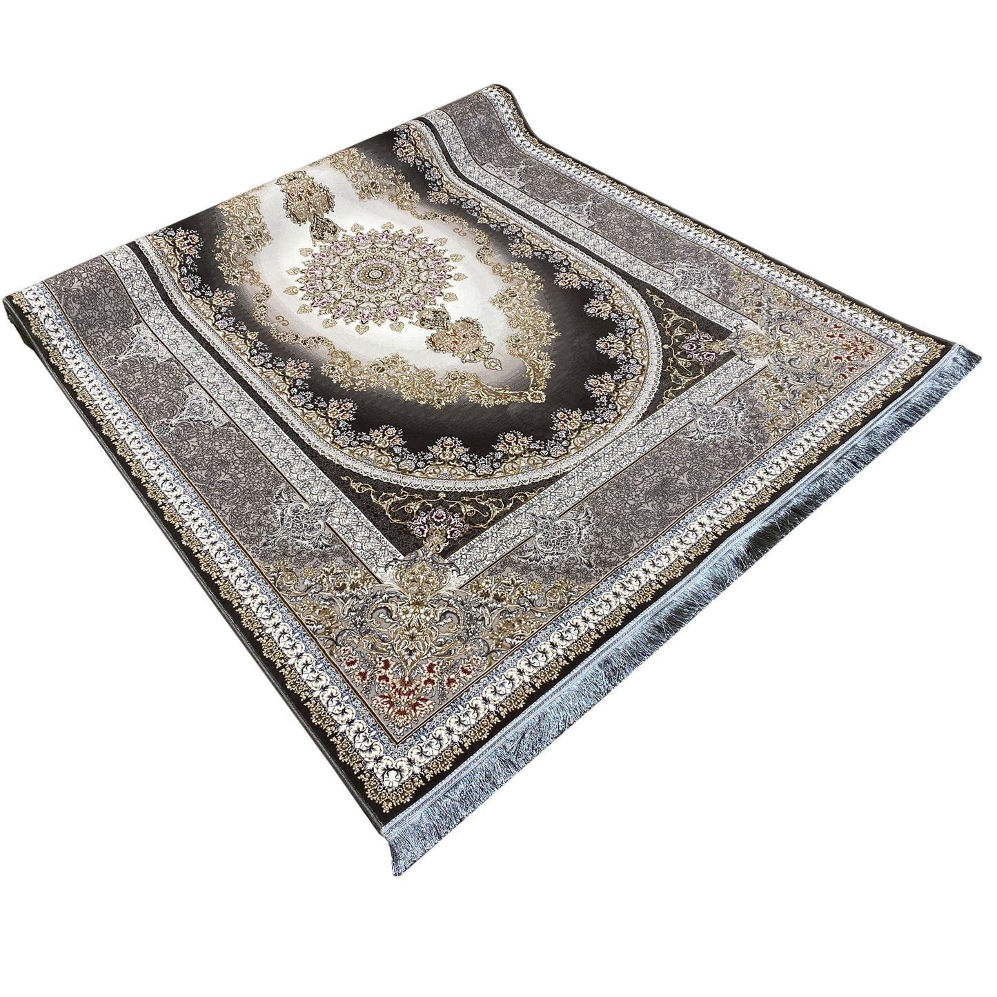 Rauchgrau Teppich 170x240cm