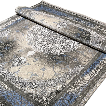 Blauwe rook 170x240cm