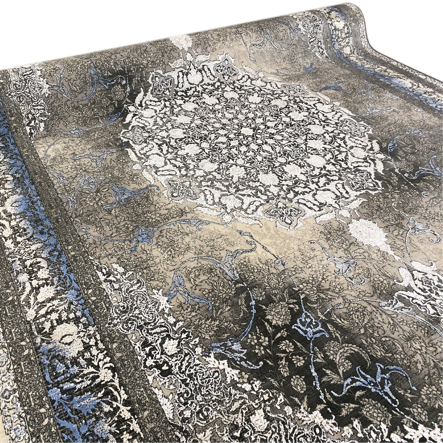 Blauwe rook 170x240cm