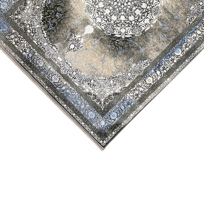 Blauwe rook 170x240cm