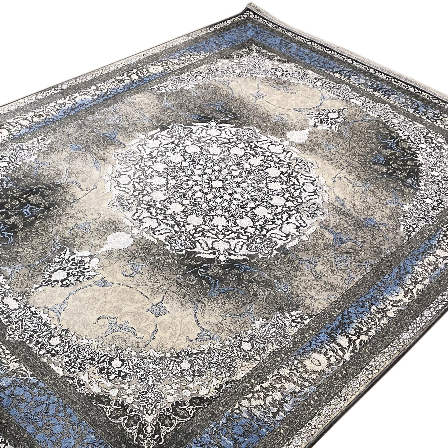 Blauwe rook 170x240cm