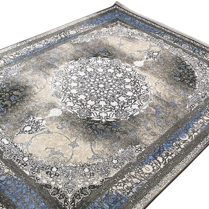 Blauwe rook 170x240cm