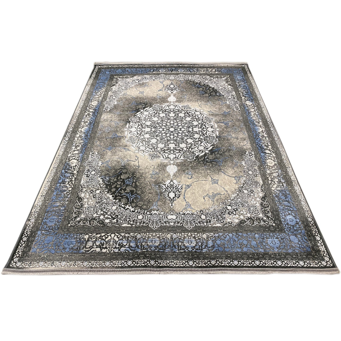 Blauwe rook 170x240cm