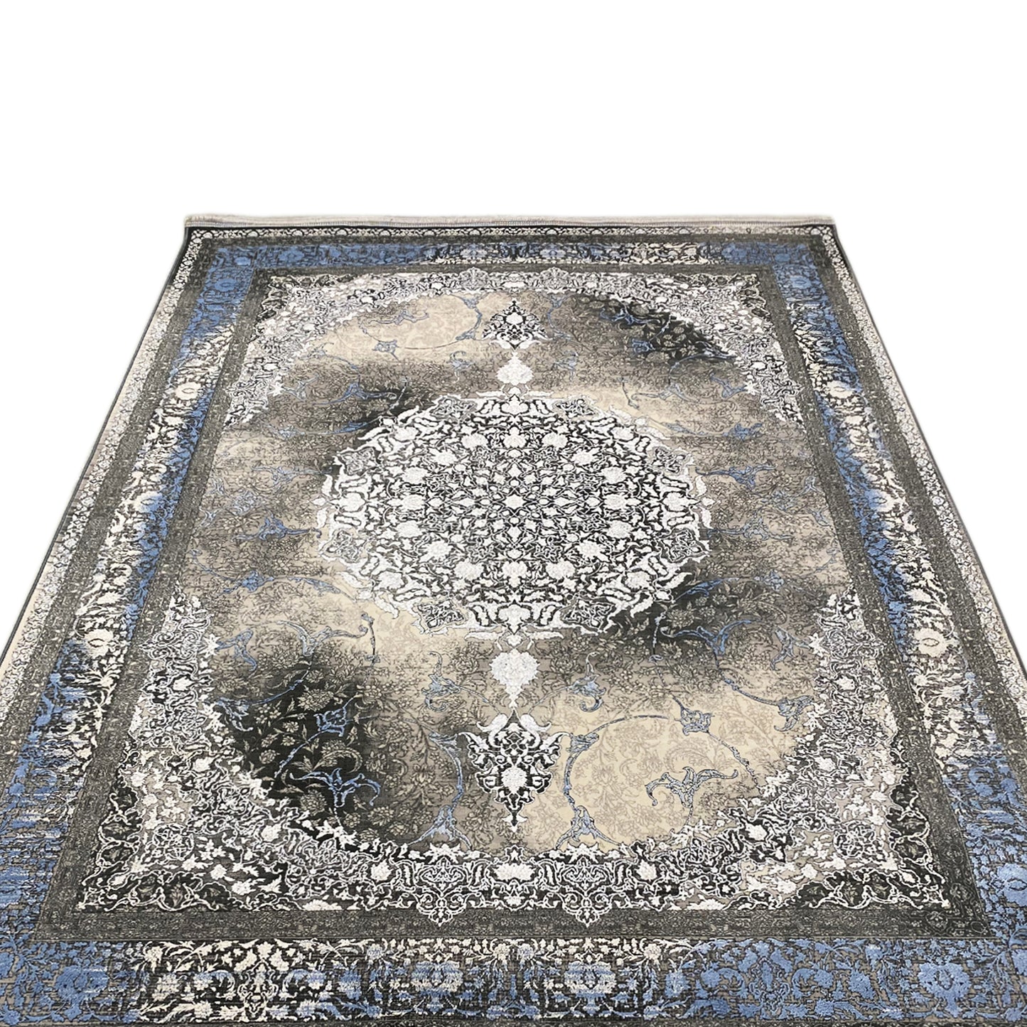 Blauwe rook 170x240cm