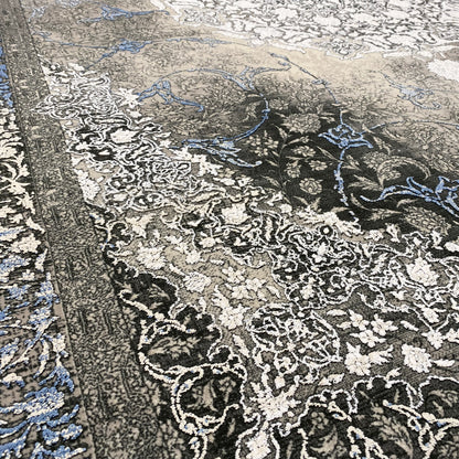 Blauwe rook 170x240cm