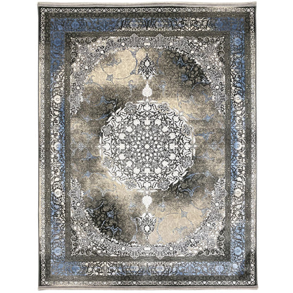 Blauwe rook 170x240cm