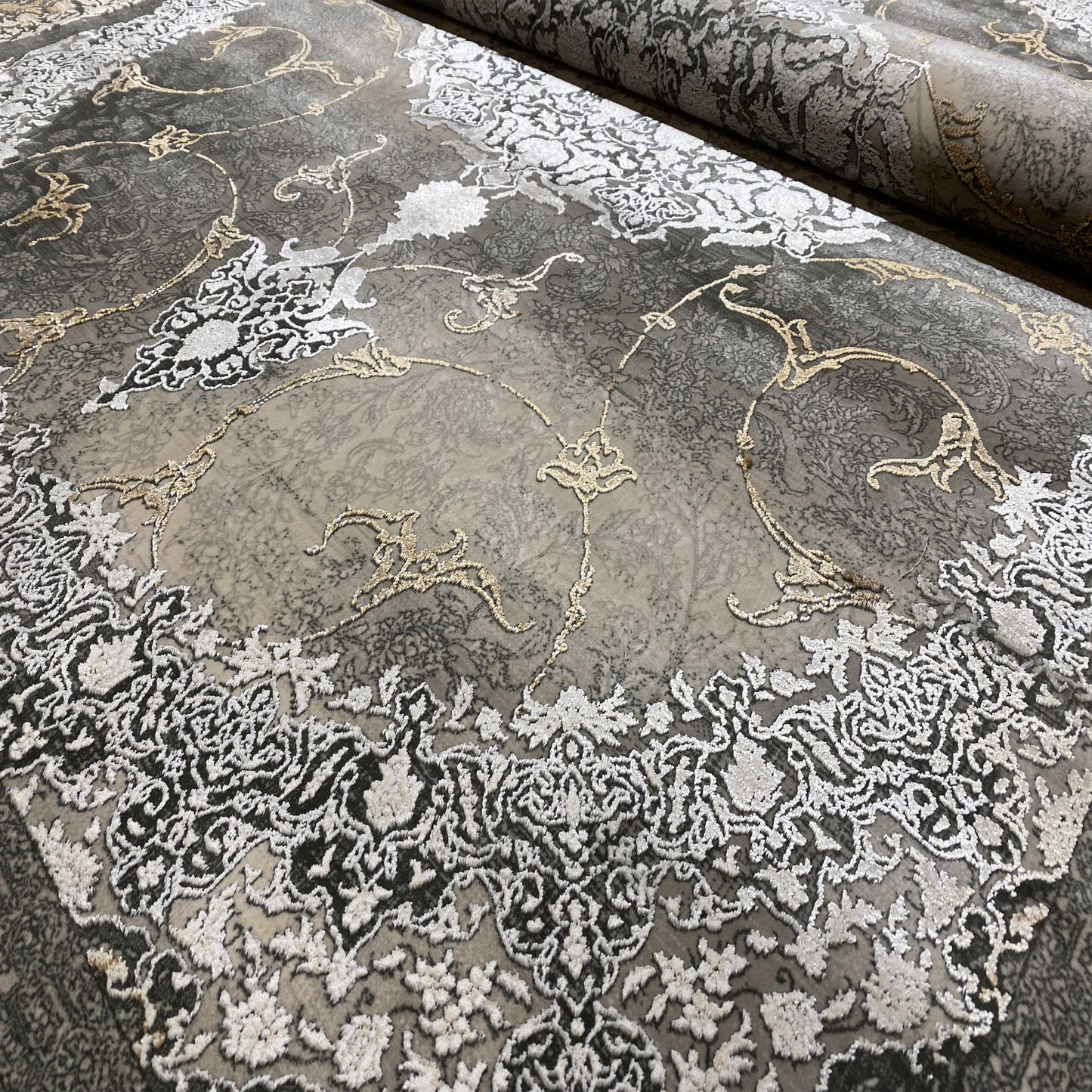 Klassischer Rauchbraun 170x240cm