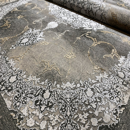 Klassischer Rauchbraun 170x240cm