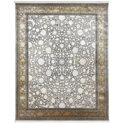 Silber-Gold Teppich 170x240cm