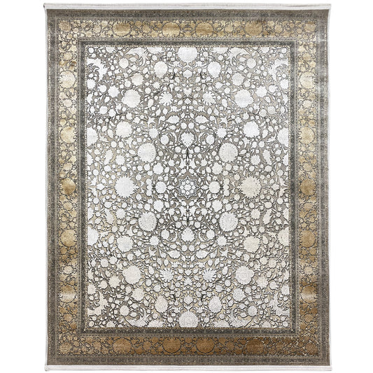 Silber-Gold Teppich 170x240cm