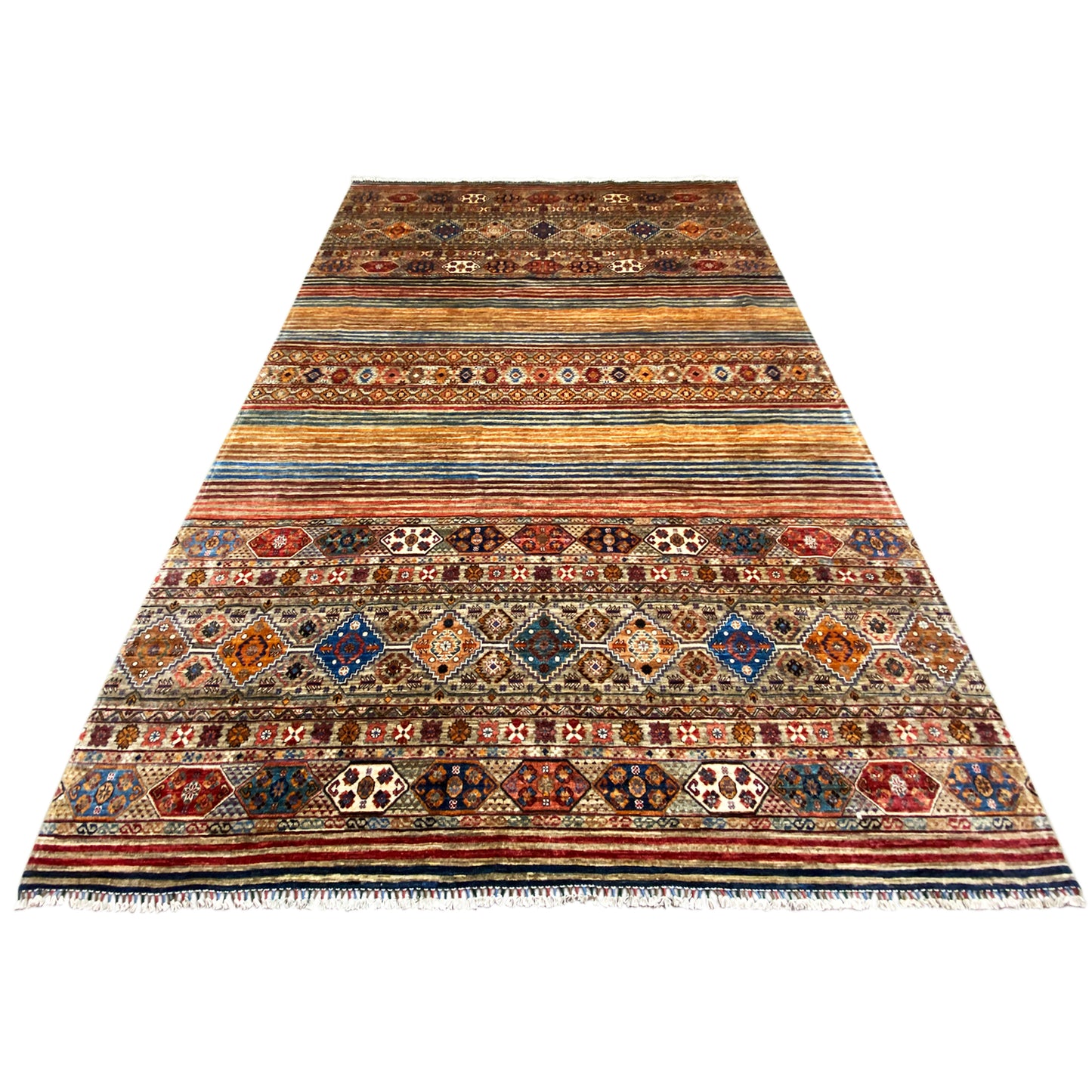 Bunter Khorjin Teppich 372x275 cm - German Carpet Shop