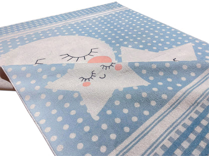 Kinderteppich „Sternenwelt“, Blau, 160x230 cm