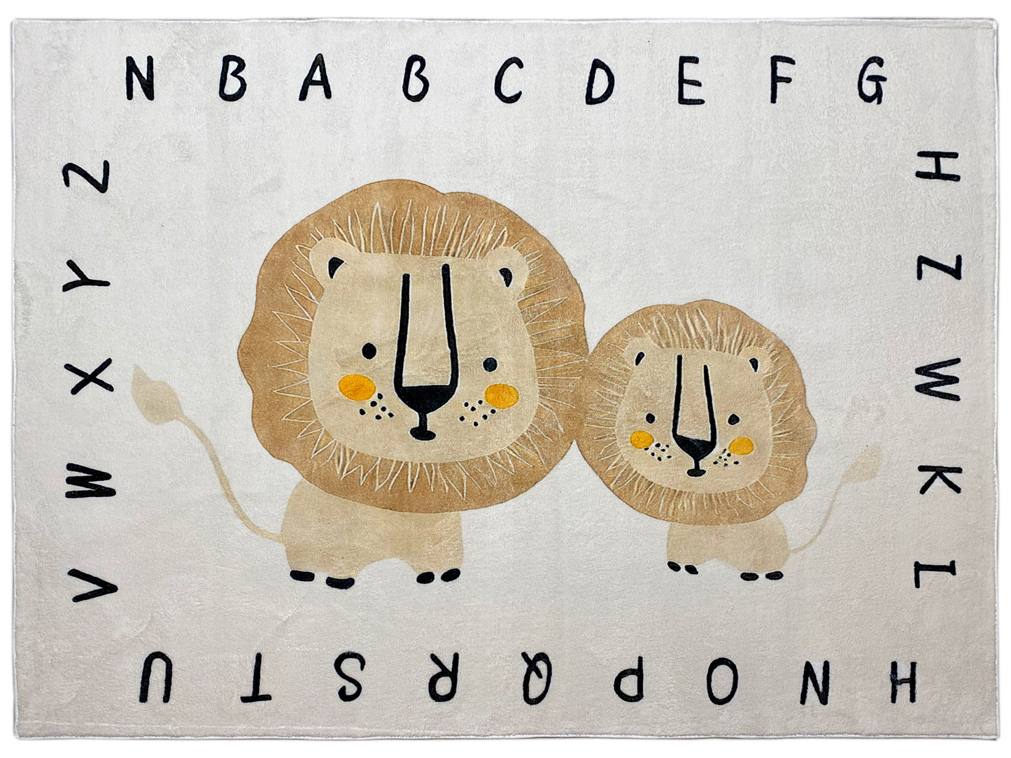Tappeto per bambini „Leone“, beige, 140x200 cm