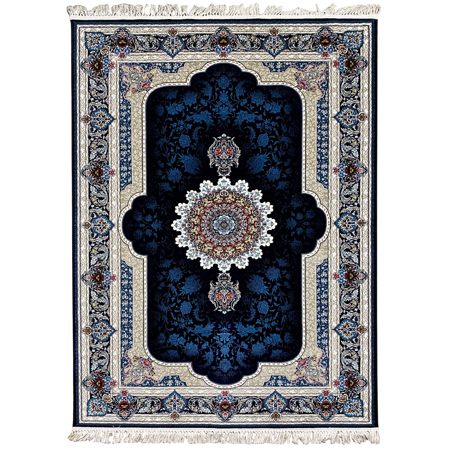 Sorur marineblauw 170x240cm