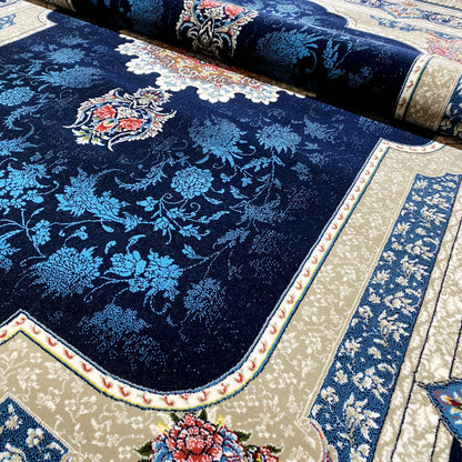 Sorur marineblauw 170x240cm