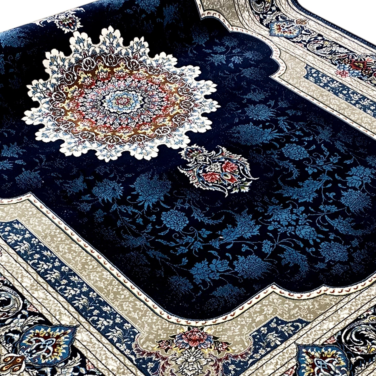 Sorur marineblauw 170x240cm