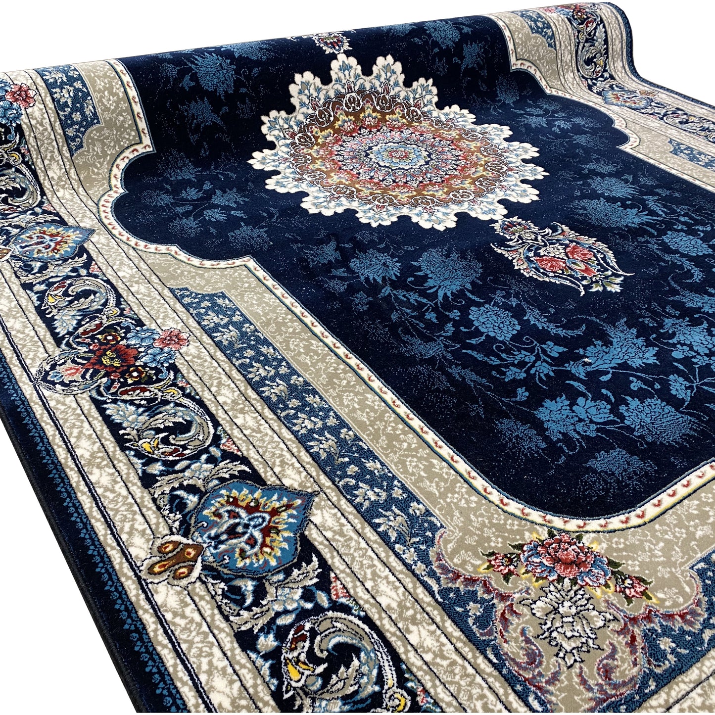 Sorur marineblauw 170x240cm