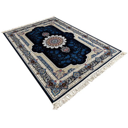 Sorur marineblauw 170x240cm