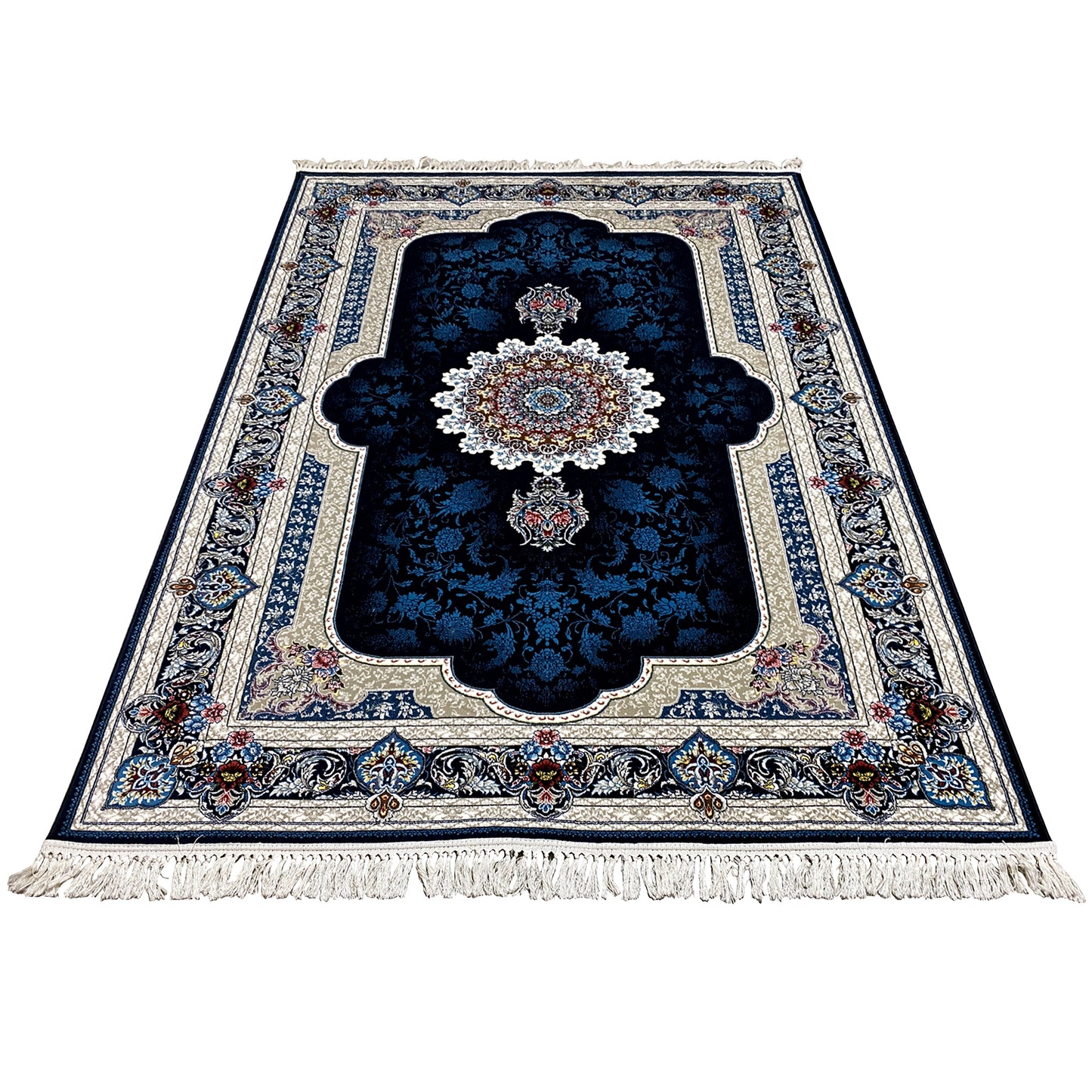 Sorur marineblauw 170x240cm