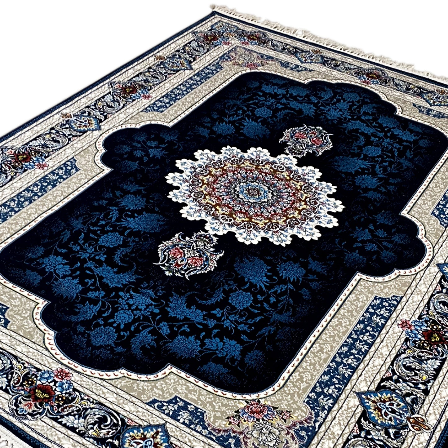 Sorur marineblauw 170x240cm