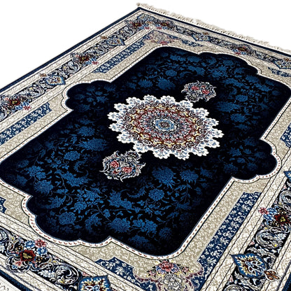 Sorur marineblauw 170x240cm