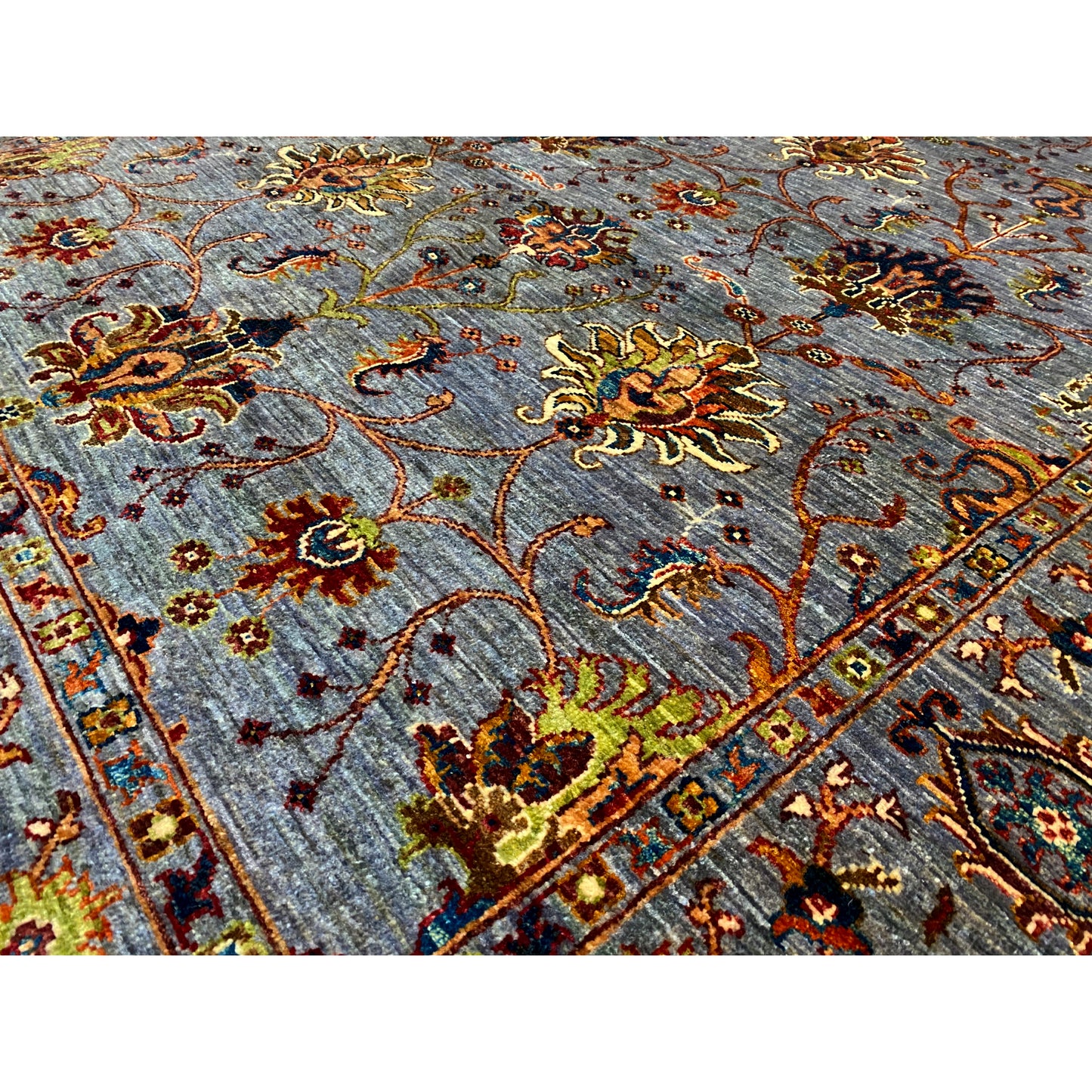 Khorjin Teppich Grau 204x153 cm - German Carpet Shop