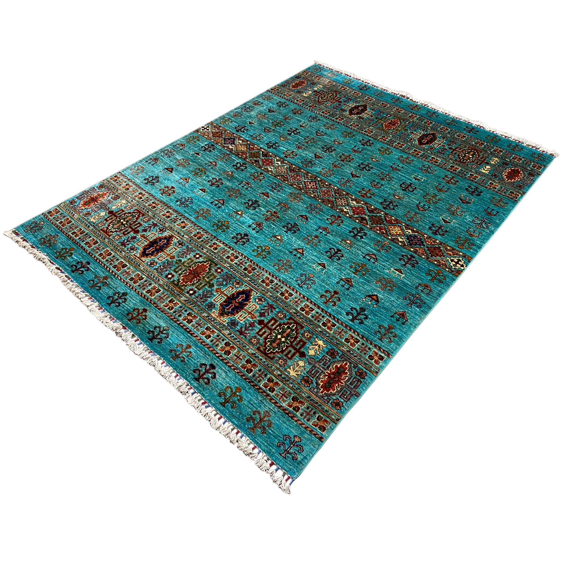 Khorjin Teppich Türkis 206x157 cm - German Carpet Shop