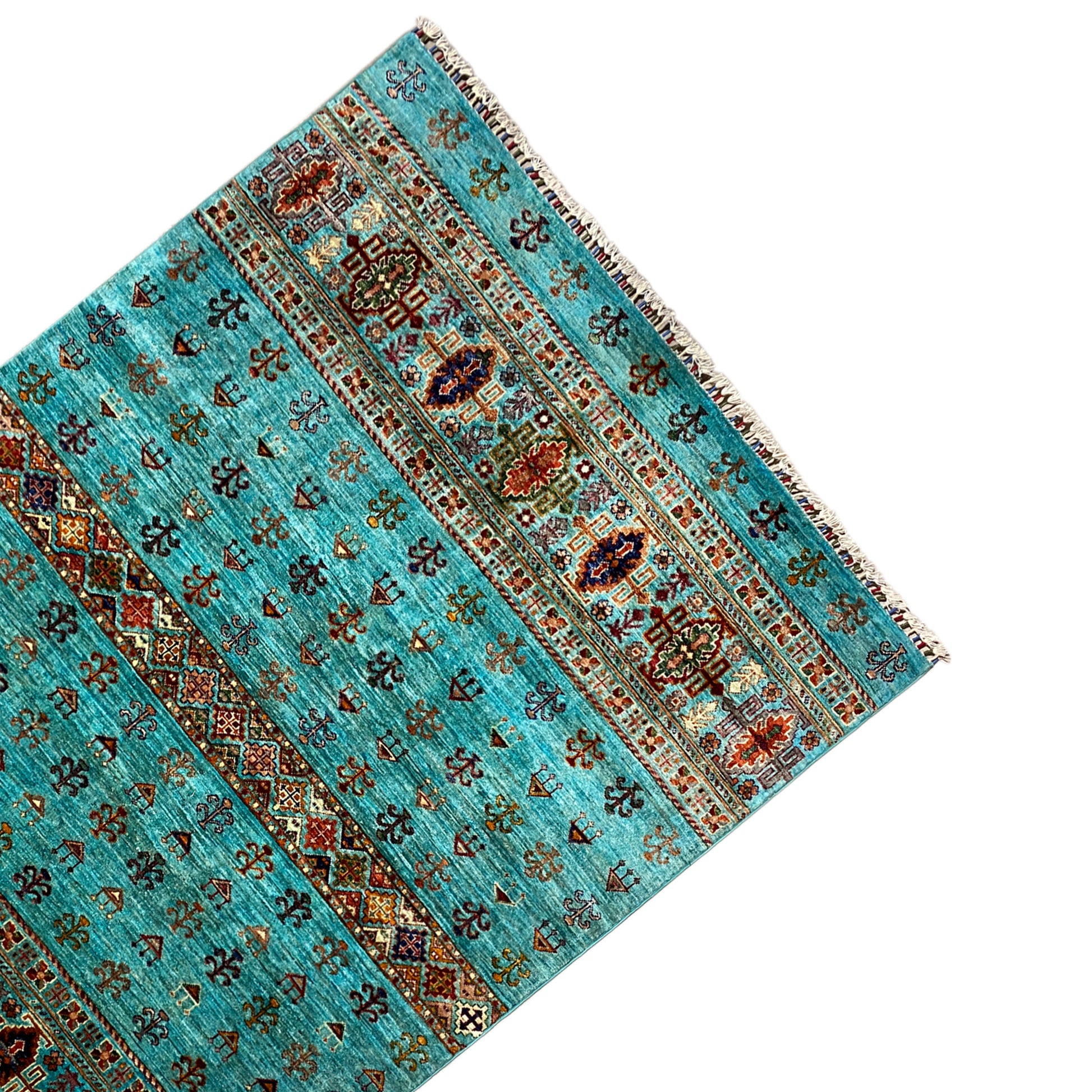 Khorjin Teppich Türkis 206x157 cm - German Carpet Shop