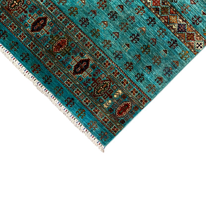 Khorjin Teppich Türkis 206x157 cm - German Carpet Shop
