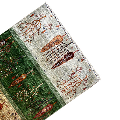 Bunter Khorjin Teppich 201x157 cm - German Carpet Shop