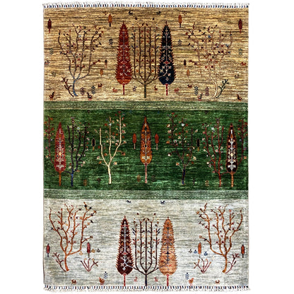 Bunter Khorjin Teppich 201x157 cm - German Carpet Shop