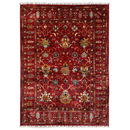 Roter Khorjin Teppich 204x155 cm - German Carpet Shop