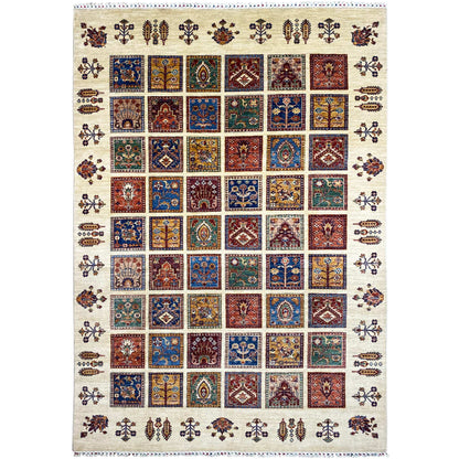 Handgeknüpfter Ziegler Khorjin Wollteppich, 306x213 cm - German Carpet Shop