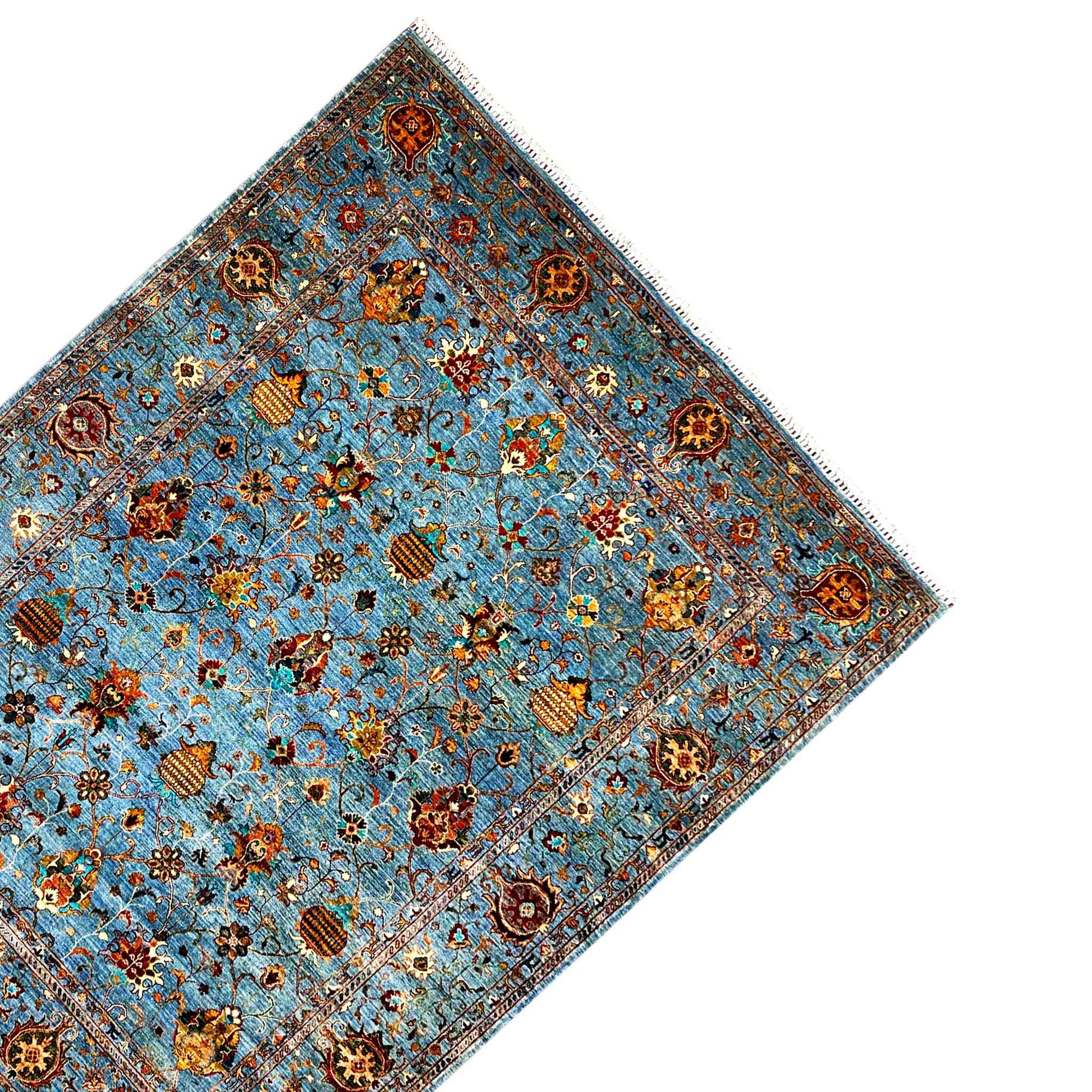 Afghanischer Ziegler Khorjin Teppich, 307x263cm - German Carpet Shop