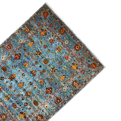 Afghanischer Ziegler Khorjin Teppich, 307x263cm - German Carpet Shop
