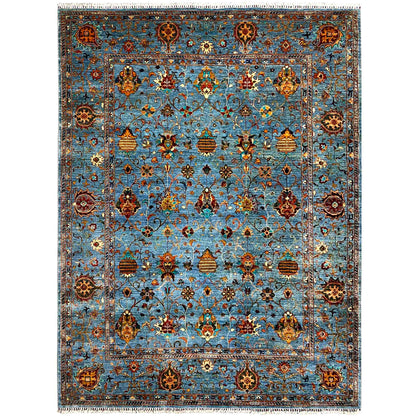 Afghanischer Ziegler Khorjin Teppich, 307x263cm - German Carpet Shop