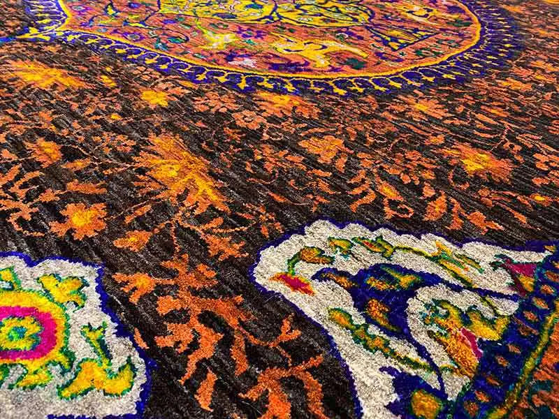 Designer Rug - Sari Silk Classic Nr.12 (304x239 cm) - German Carpet Shop